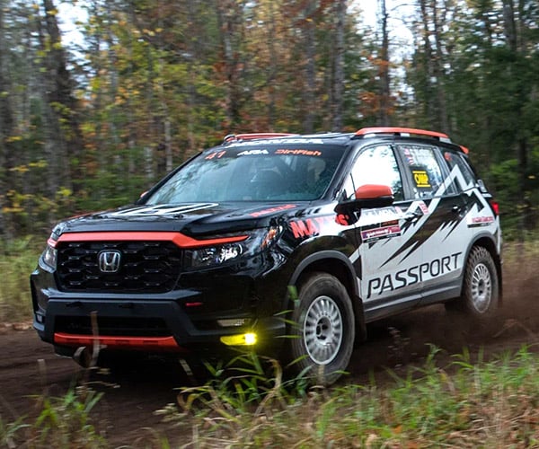 This Honda Passport Rally Racer Is Mostly Stock