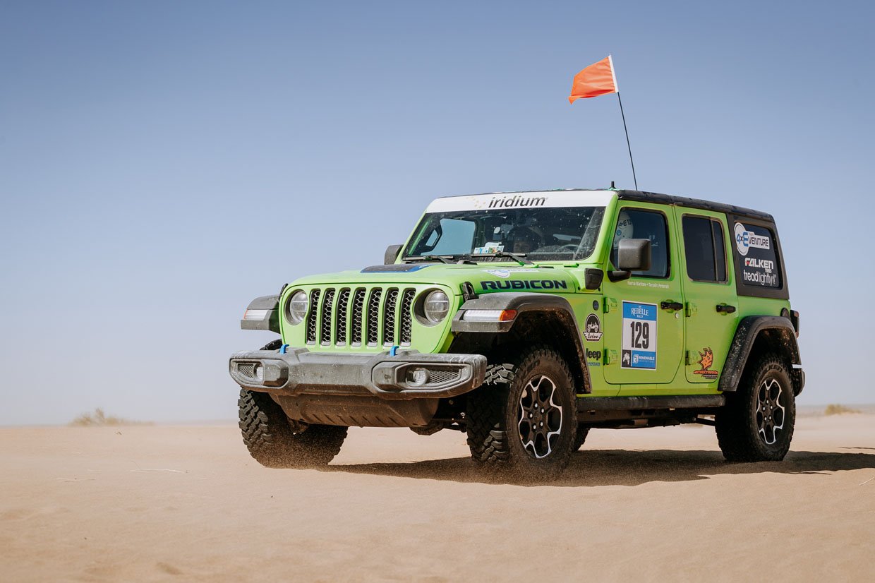 Jeep Wranglers Take Top Three Spots in the 2021 Rebelle Rally