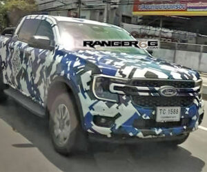 2023 Ford Ranger Caught Wearing Camo