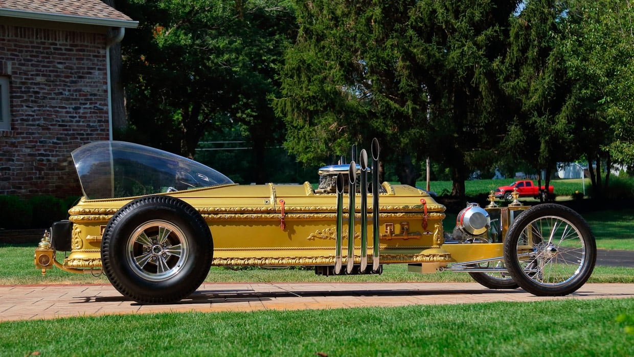 The Munsters Coffin Car Drag u la Is Up for Sale