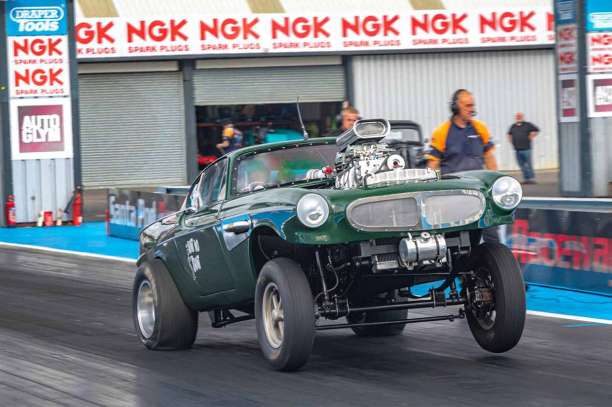 This Volvo P1800 Drag Racer Could Become the Next Hot Wheels Car