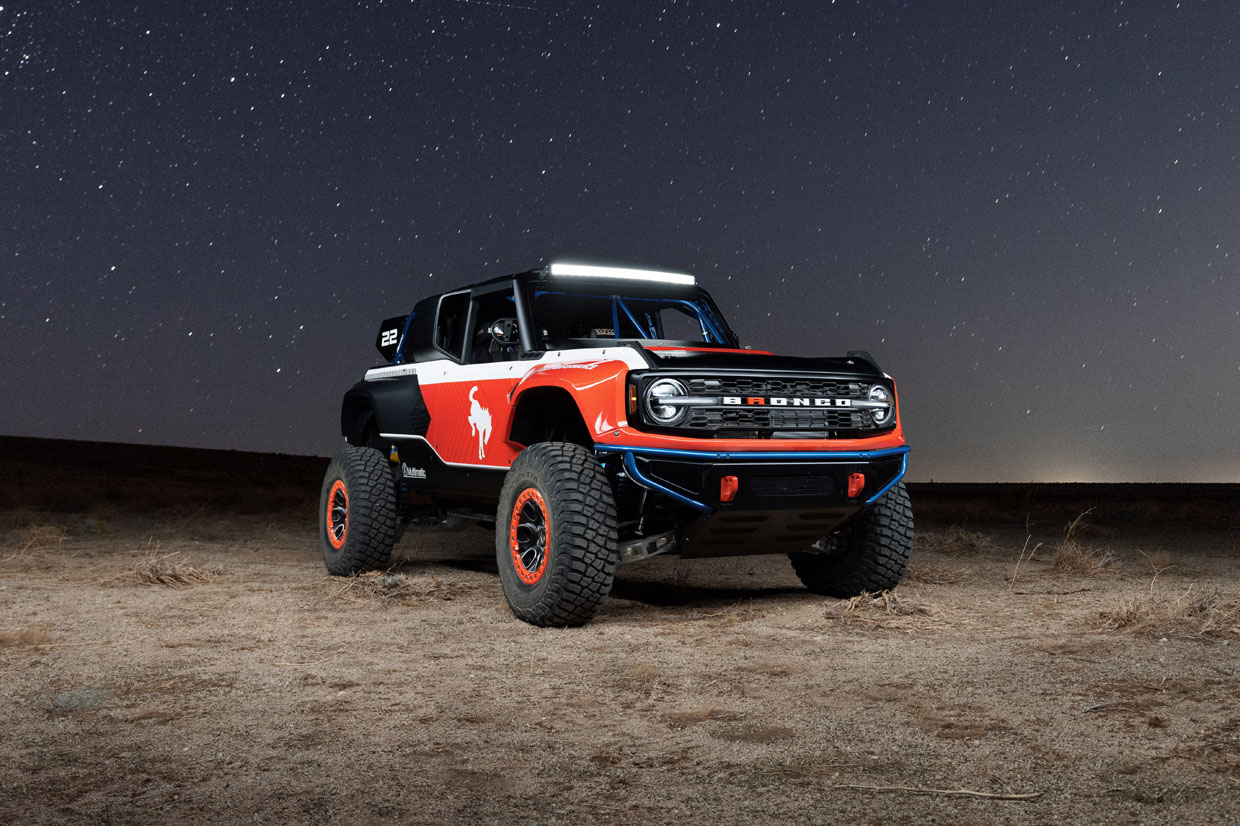The Ford Bronco DR Is a V8-Powered Factory Desert Racer
