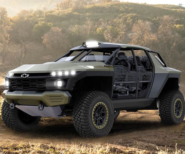 Chevy Beast Desert Truck Looks Like a Real Warthog