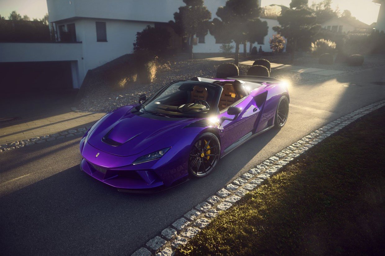 Novitec Ferrari F8 N-Largo Spider is One Fast Droptop