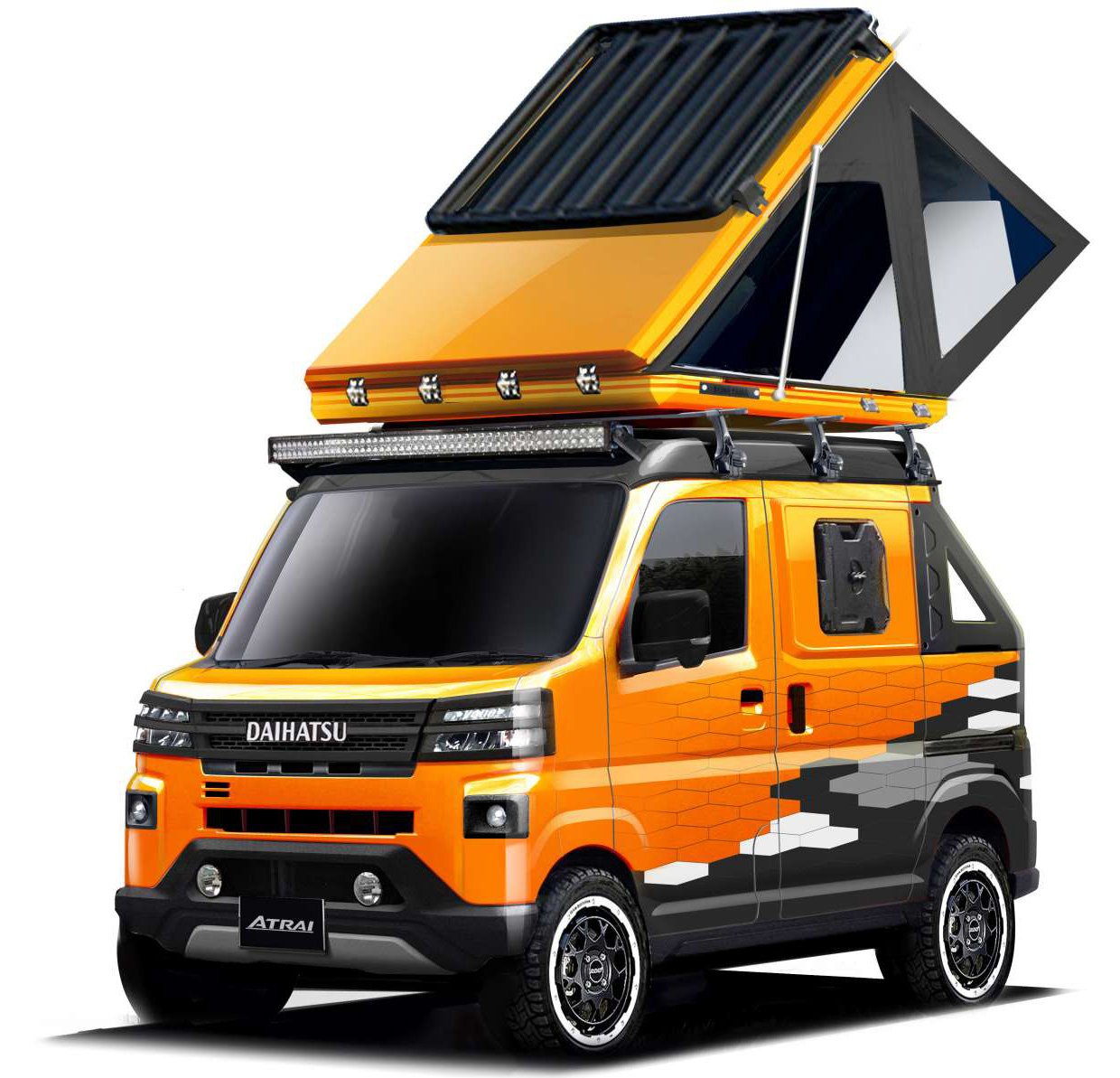 Honda N-Truck Kei Concept: World's Tiniest Travel Trailer, Too