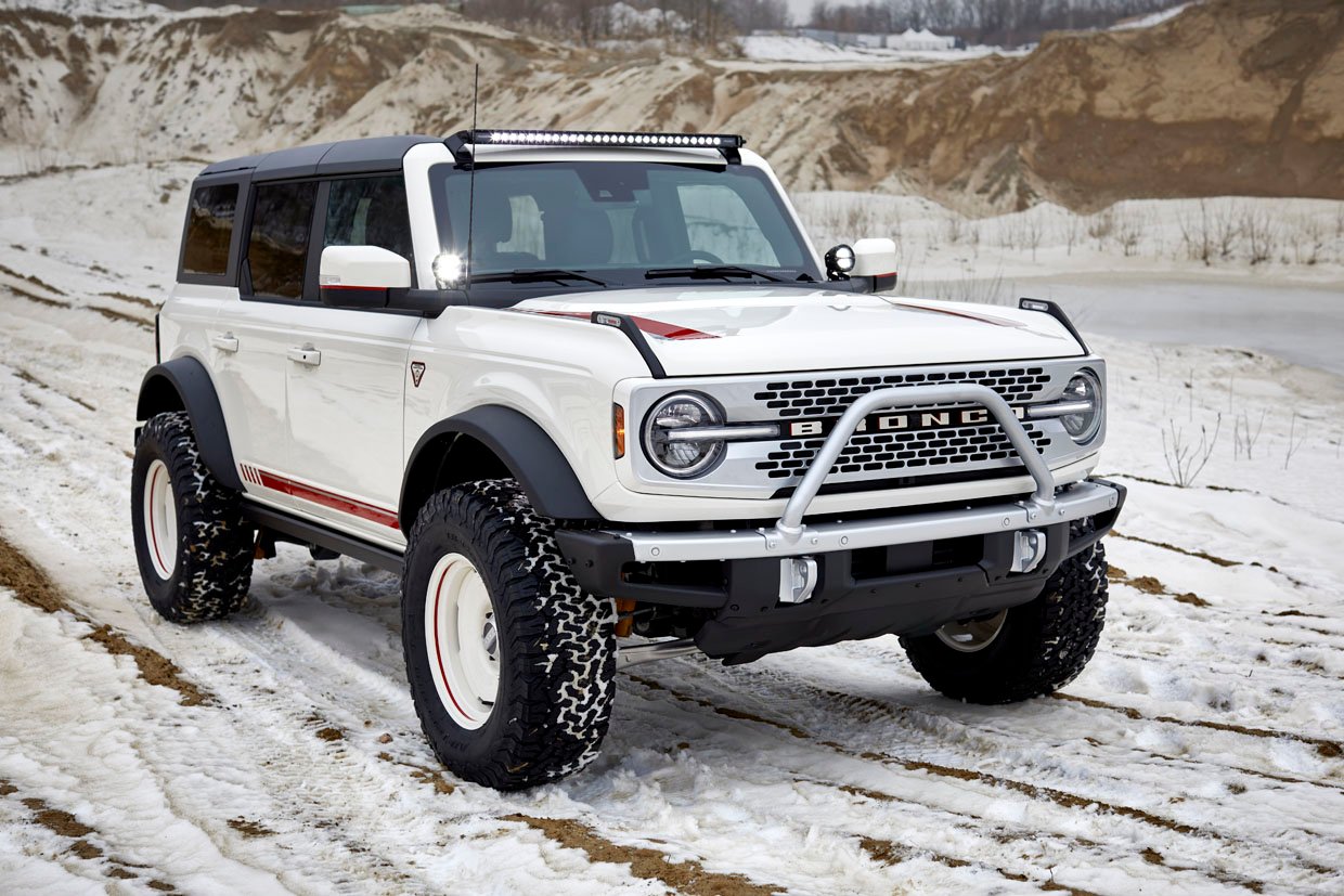 2021 Ford Bronco Pope Francis Center First Edition isn’t a Popemobile