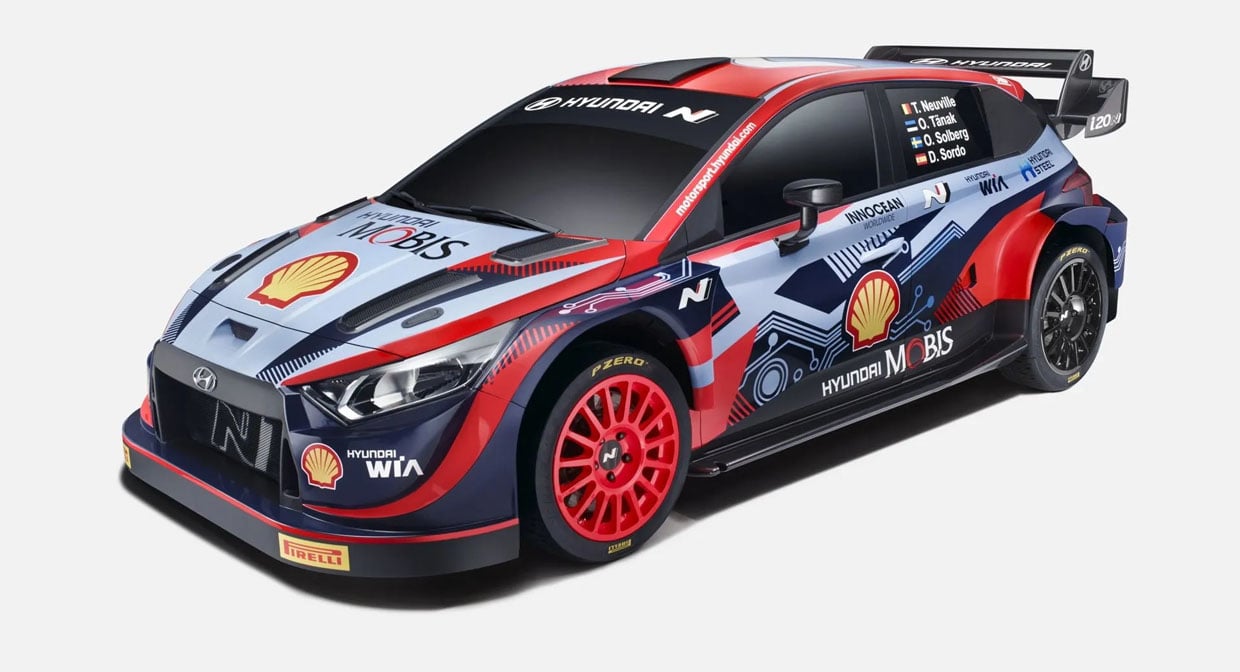 2022 Hyundai i20 N Rally1 Hybrid WRC Racecar Revealed