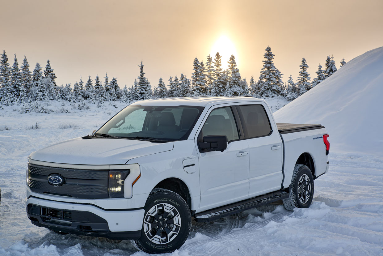 Ford Lightning Pickup Completes Extreme Winter Testing