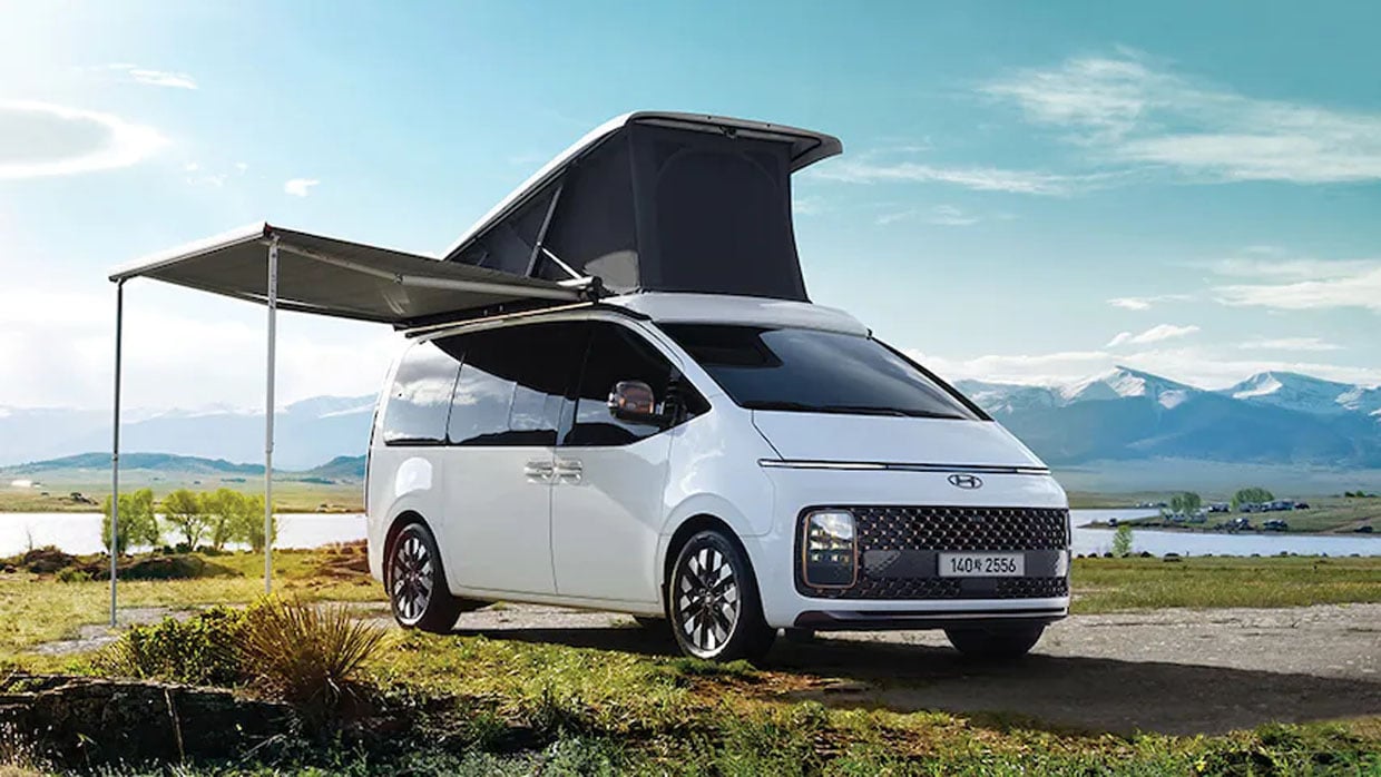 Hyundai Reveals Some Cool Camper Vans for Europe
