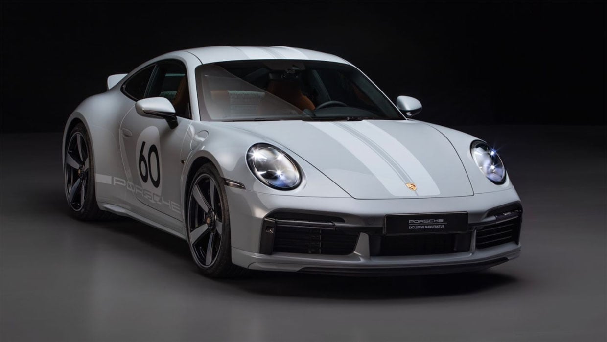 2023 Porsche 911 Sport Classic Rocks a Ducktail Spoiler and Manual