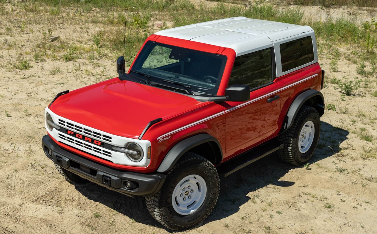 Bronco and Bronco Sport Heritage Editions Celebrate Classic Bronco Style