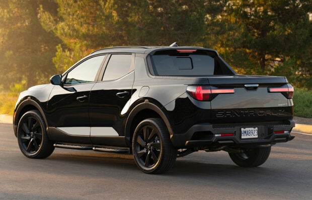 2023 Hyundai Santa Cruz Night Edition It s Anything But Basic Black