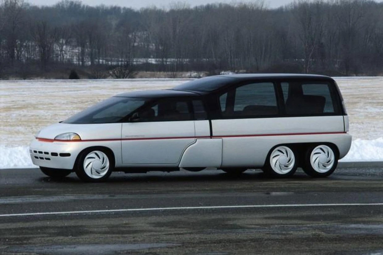 The 1990 Plymouth Voyager III Concept Was a Weird Modular Minivan