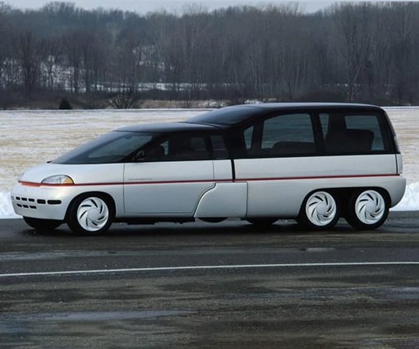 The 1990 Plymouth Voyager III Concept Was a Weird Modular Minivan