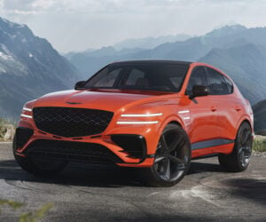 The Genesis GV80 Coupe Concept Is Hot as Magma