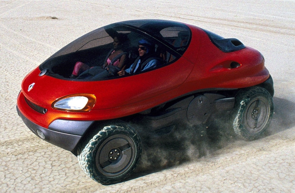 The 1992 Renault Raccoon Was a Cool Concept Car with Off-Road and Amphibious Capabilities