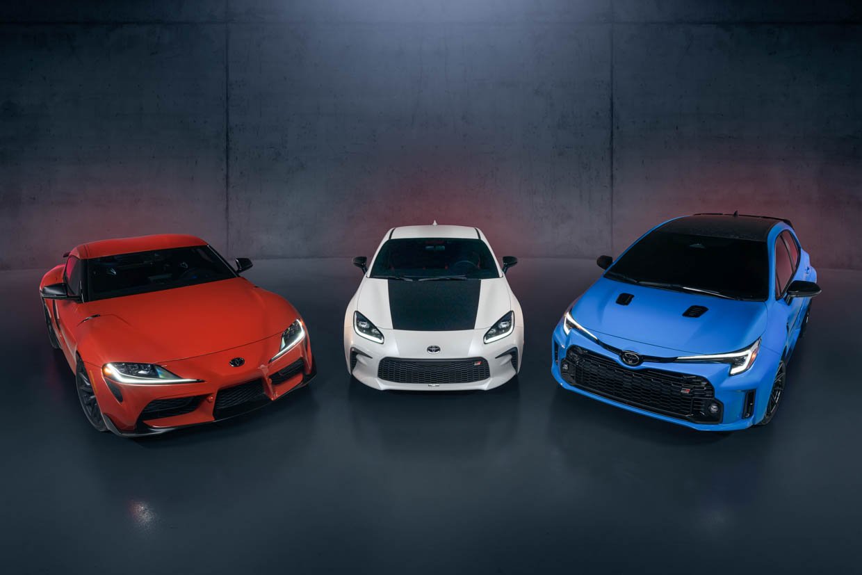 Toyota Announces 2024 GR Supra, GR86, and GR Corolla Special Editions