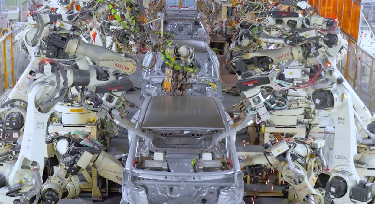 Toyota Virtual Factory Tour Shows How They Make New Cars