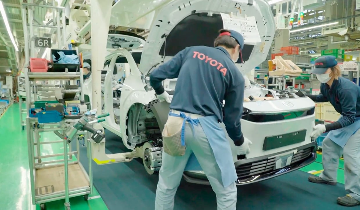 Toyota Virtual Factory Tour Shows How They Make New Cars