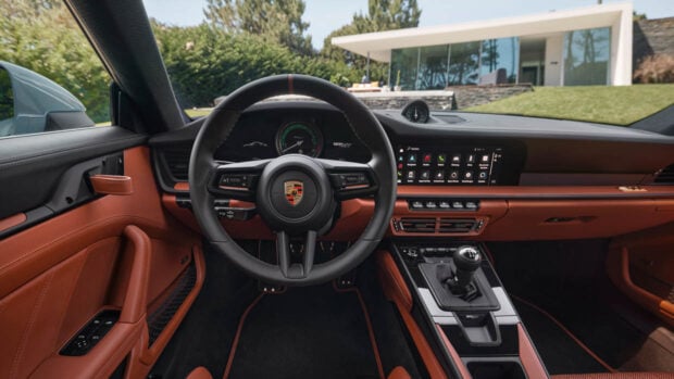 Porsche 911 S/T Interior Dashboard