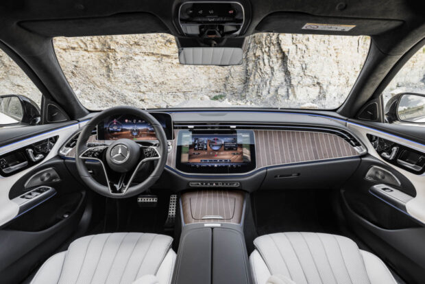 2024 Mercedes-Benz E-Class All-Terrain Wagon Interior Front Seat and Dashboard