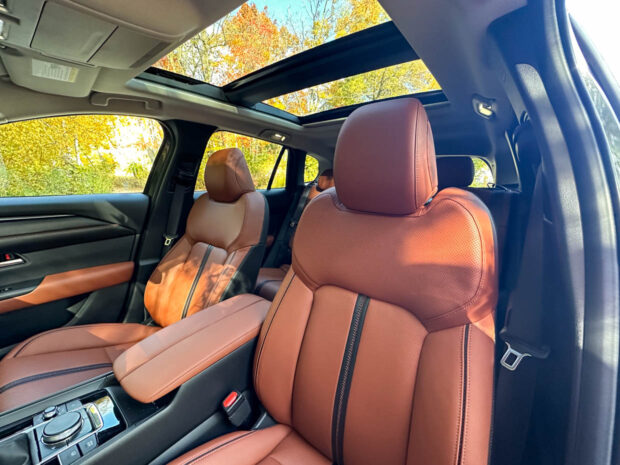 2024 Mazda CX-50 Premium Plus Front Seats Terracotta Leather