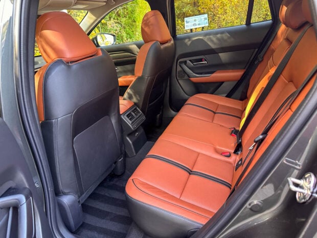 2024 Mazda CX-50 Premium Plus Rear Seats Terracotta Leather