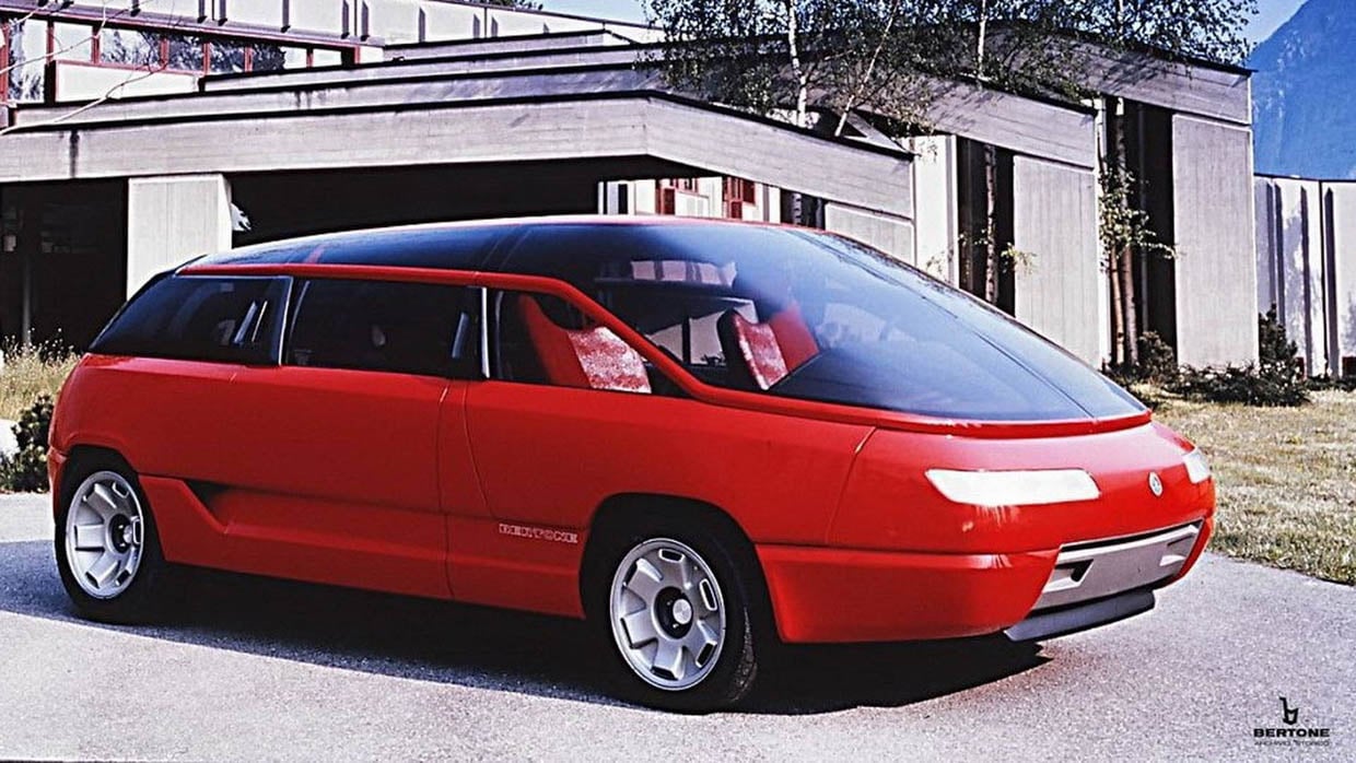 1988 Bertone Lamborghini Genesis Concept Front 3/4 View