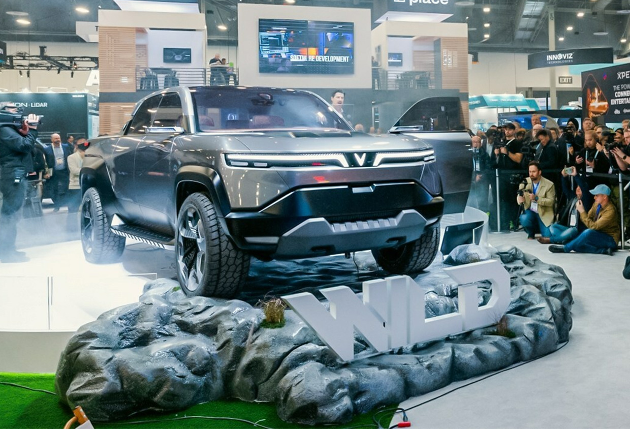VinFast VF Wild Electric Pickup Truck Concept Is the Right Size