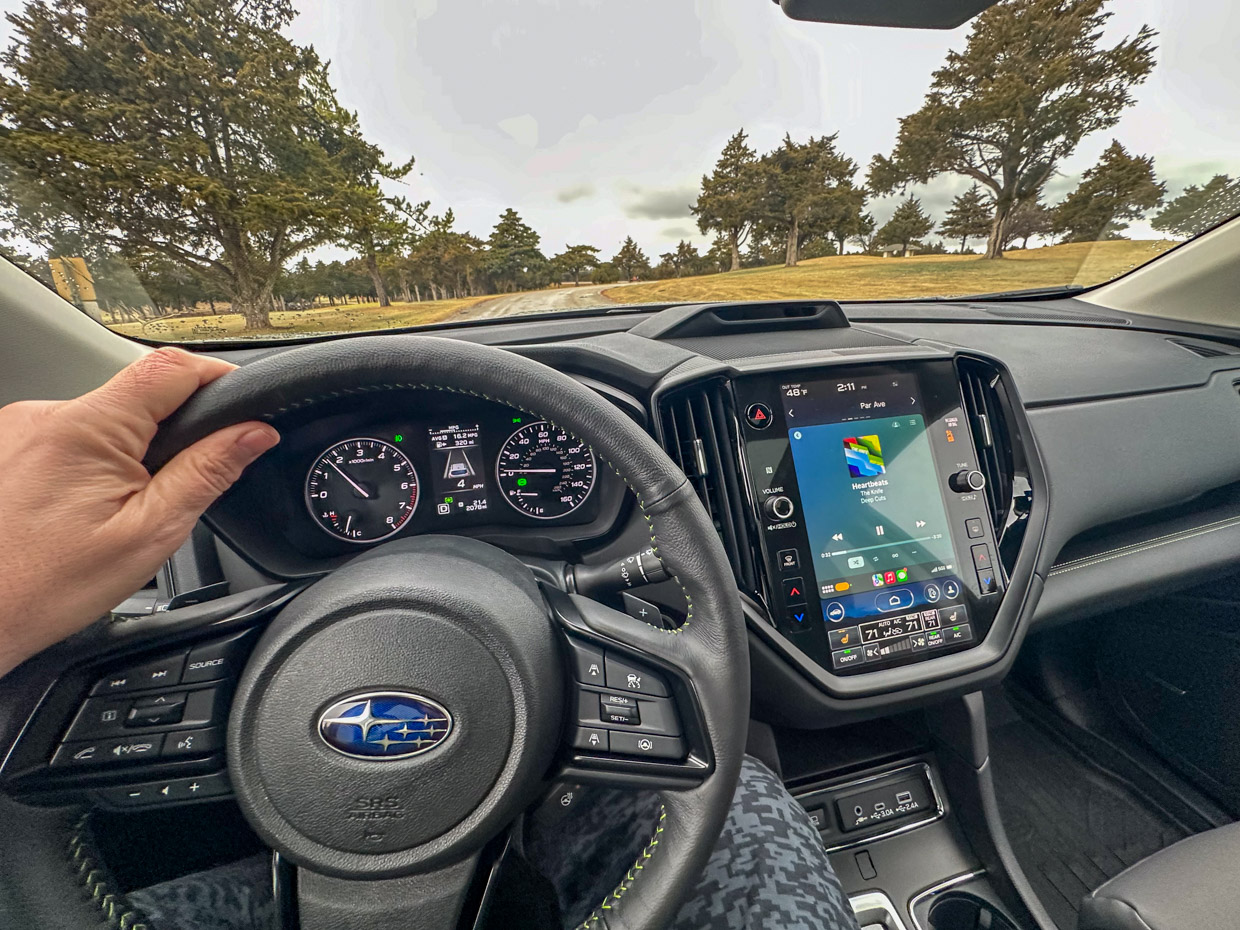 Driving the 2024 Subaru Ascent Onyx Limited