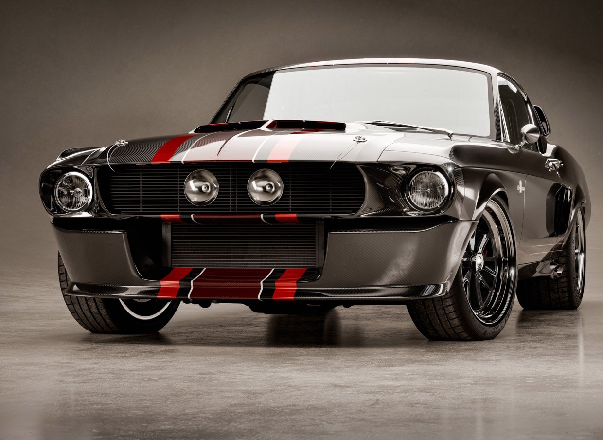 Classic Recreations Shelby GT500CR Centennial Edition Front View