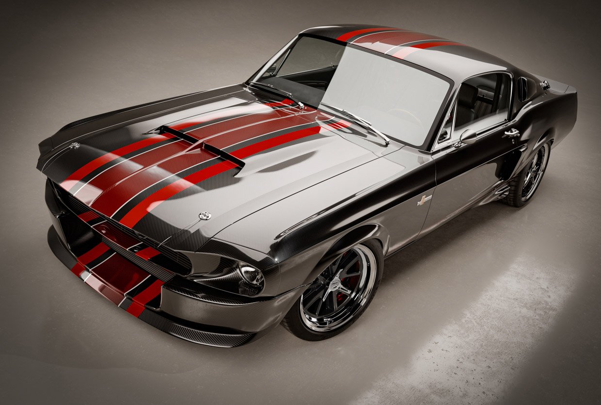 Classic Recreations Shelby GT500CR Centennial Edition Front 3/4 View