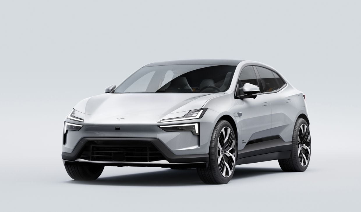 2025 Polestar 4 Electric Crossover Front 3/4 View