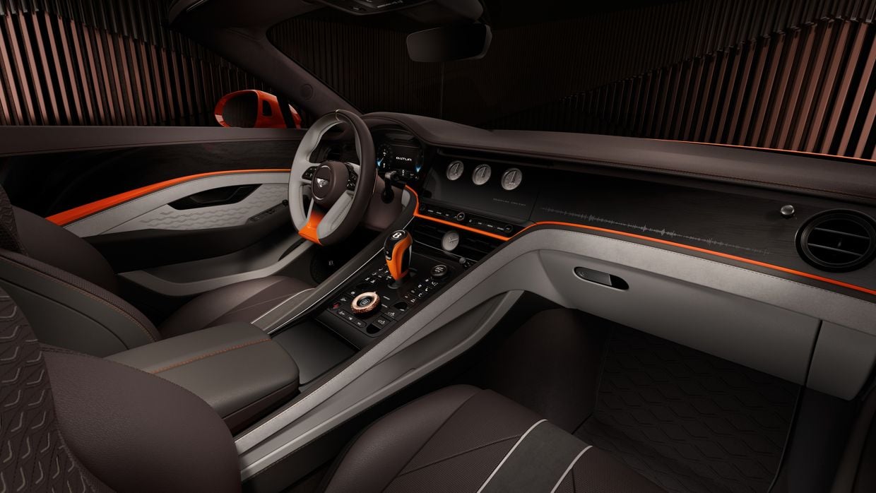 Bentley Batur Convertible Interior