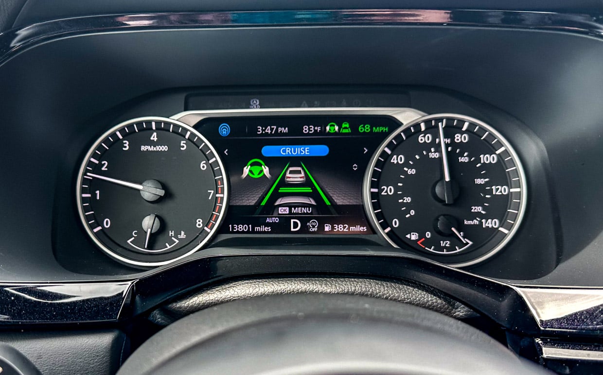 2024 Nissan Pathfinder Rock Creek Instrument Cluster