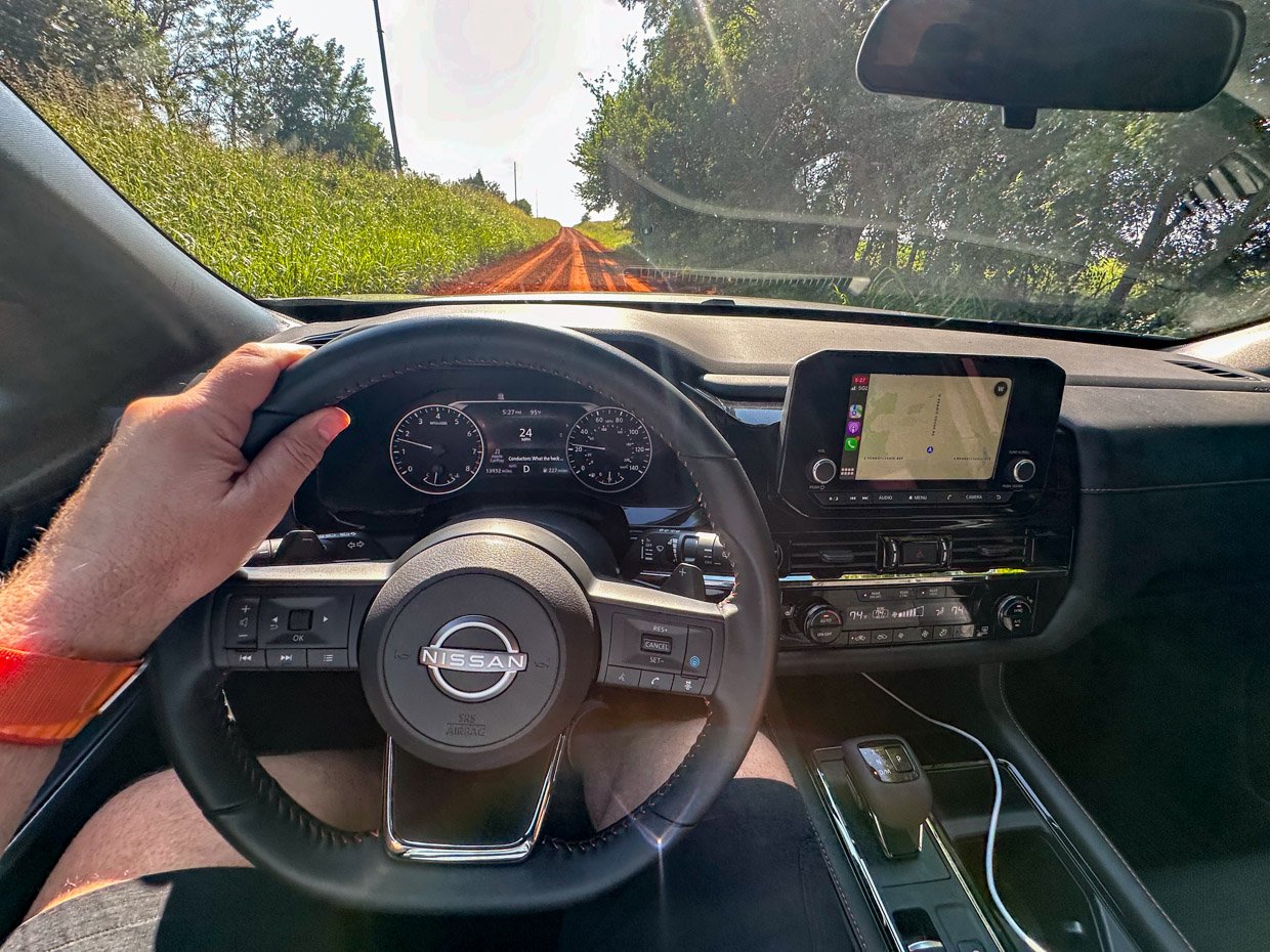 2024 Nissan Pathfinder Rock Creek Driving