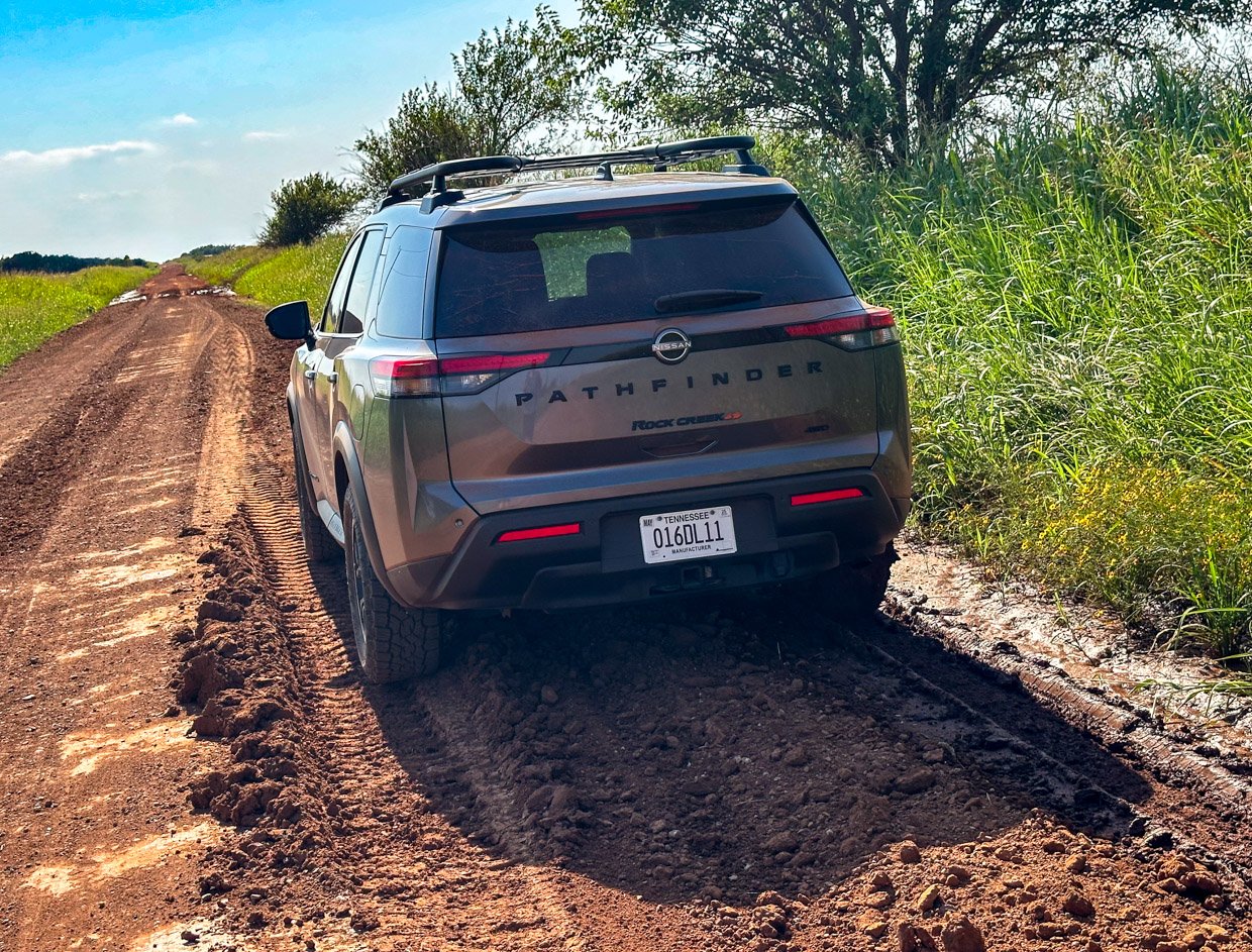 2024 Nissan Pathfinder Rock Creek Rear View
