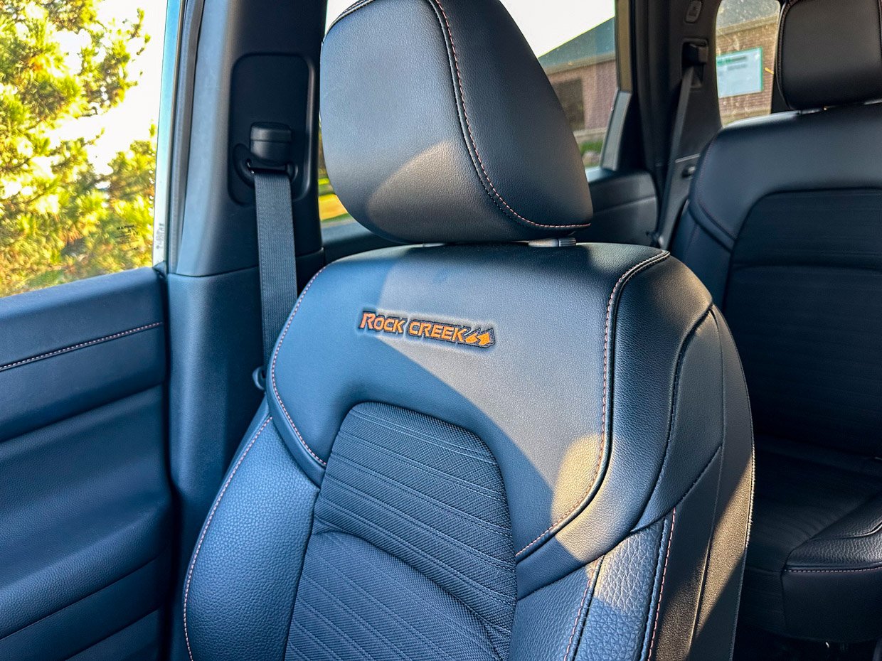 2024 Nissan Pathfinder Rock Creek Seats