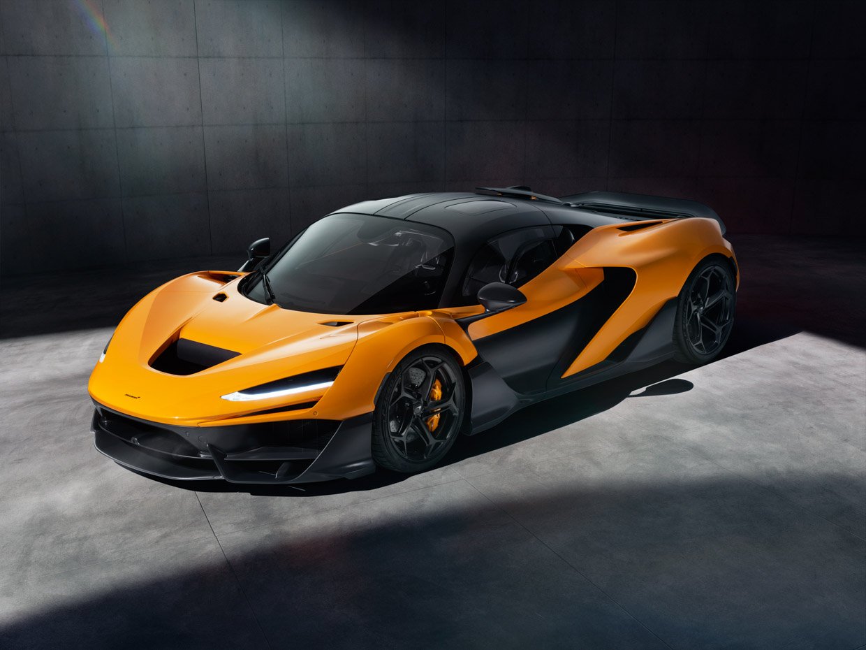 McLaren W1 Carries the Torch for the F1 and P1 with More Than 1250 Horsepower