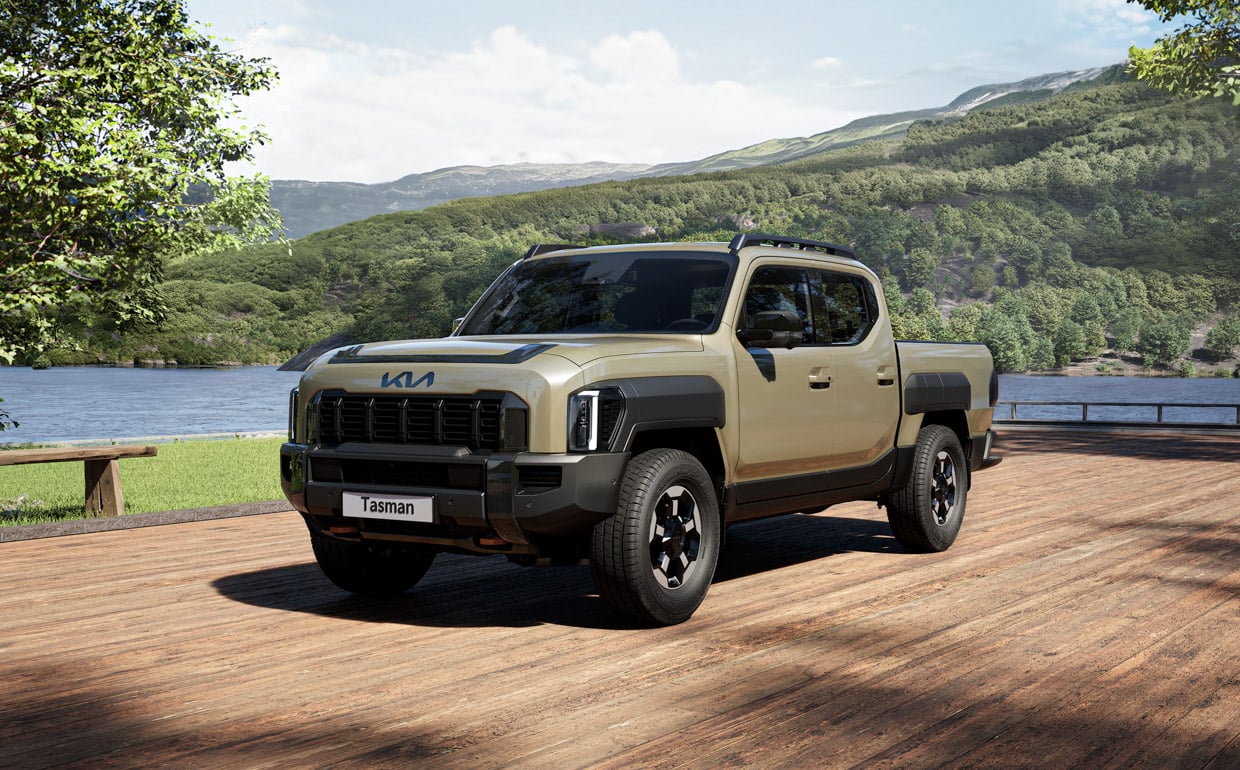 2026 Kia Tasman Mid-Size Pickup Truck Debuts, No U.S. Plans Yet