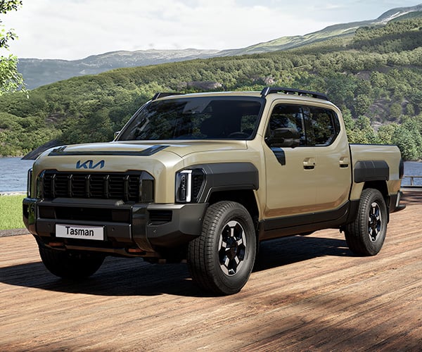 2026 Kia Tasman Mid-Size Pickup Truck Debuts, No U.S. Plans Yet