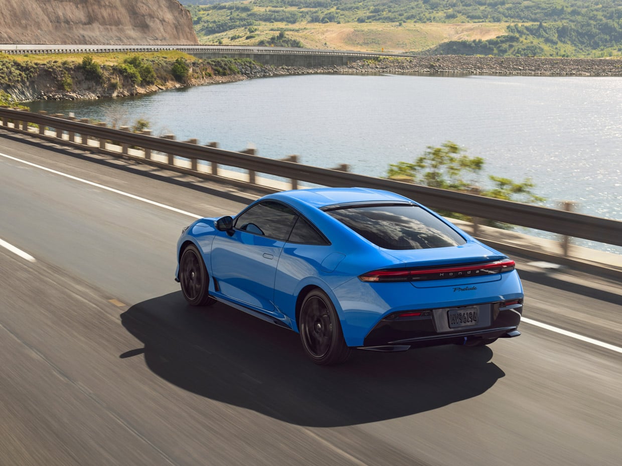 2026 Honda Prelude Hybrid Rear 3/4 View