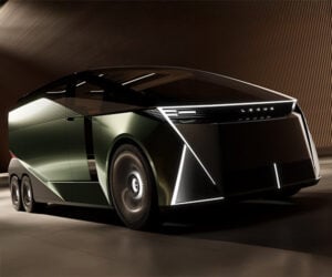 Lexus LS Concept Is a 6-Wheeled Minivan, and We Kind of Love It