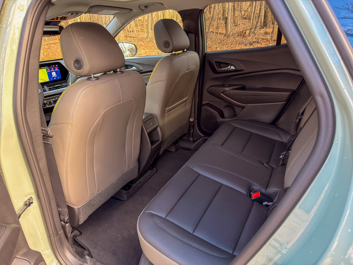 2026 Chevrolet Trax ACTIV Rear Seats